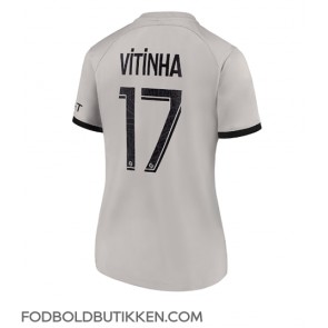 Paris Saint-Germain Vitinha Ferreira #17 Udebanetrøje Dame 2022-23 Kortærmet